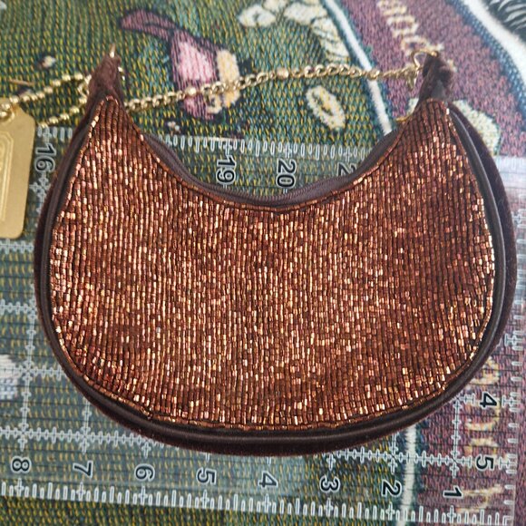 Tiny Liz Claiborne Beaded Bag - Picture 5 of 13